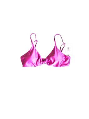 NWT Dippin Daisys Purple Bikini Top